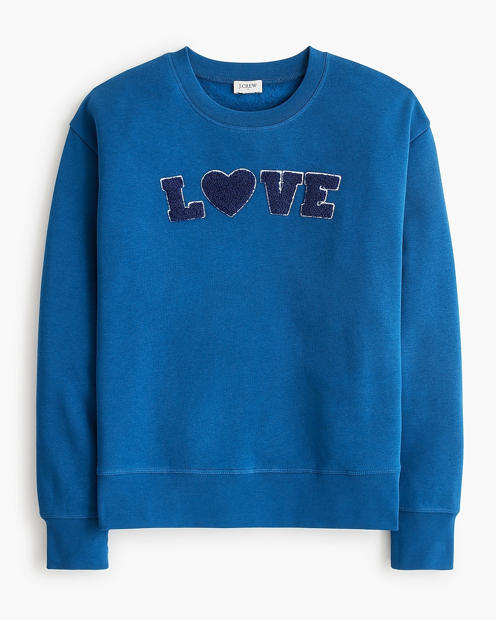 "Love" graphic sweatshirt | J.Crew Factory