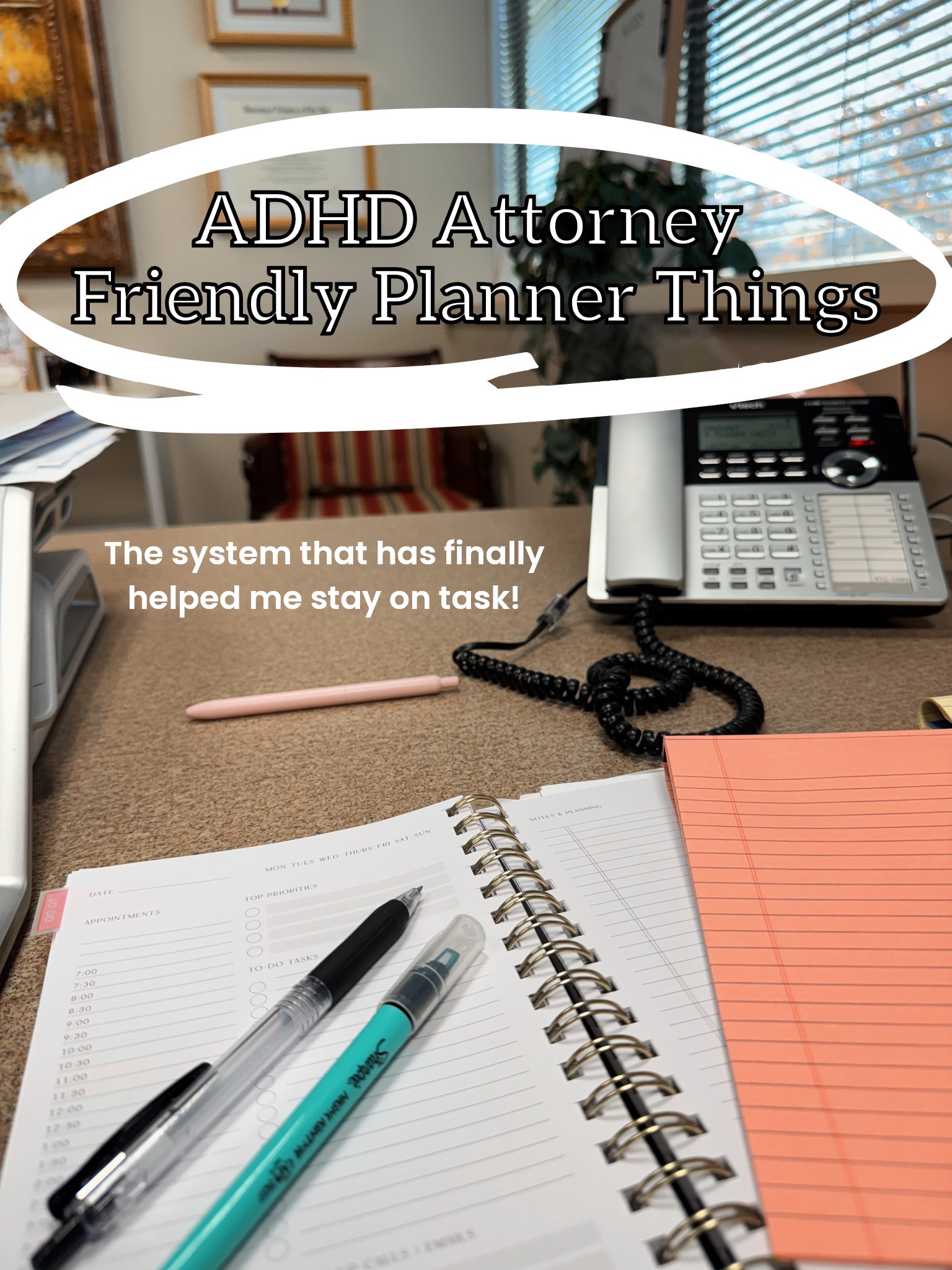 For more information check out my most recent TikTok video on how I am using these products to keep me organized as an attorney! Perfect for those with ADHD and a busy schedule! 

Planners, planning, organization, pens, attorney, lawyer, work planner, notebook, stationary, office supplies, law school, lawyer office, office, to do list, agenda, plannertok, ink pens, gel pens, highlighters, 2026 planner, office organization, project planning, paralegal, Amazon finds, new year goals, new year planner 

#LTKdayinmylife #LTKWorkwear