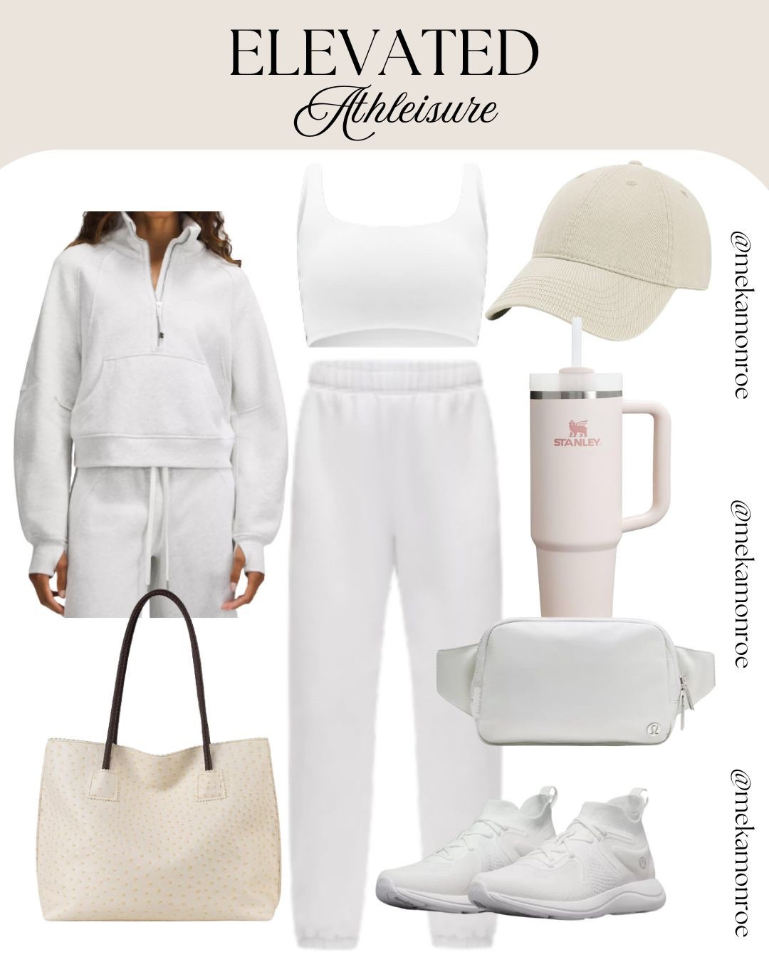 Elevated Athleisure That Still Feels Put Together
This is for my girls who wanna be comfy and look like they have their life together. I pulled some of my fave neutral athleisure staples that make running errands, walking the stroller, or hitting a casual lunch look effortlessly cute. From soft matching sets to sleek sneakers, a neutral cap, and that viral Stanley—you’re gonna feel pulled together without doing too much.

Everything’s linked right here on LTK so you can recreate the whole look or grab your faves.

#AthleisureOutfits #SpringStyle2025 #ComfyButCute #LTKActivewear #MidsizeFashionFinds #MomUniform #EverydayStyle

#LTKActive #LTKPlusSize #LTKStyleTip
