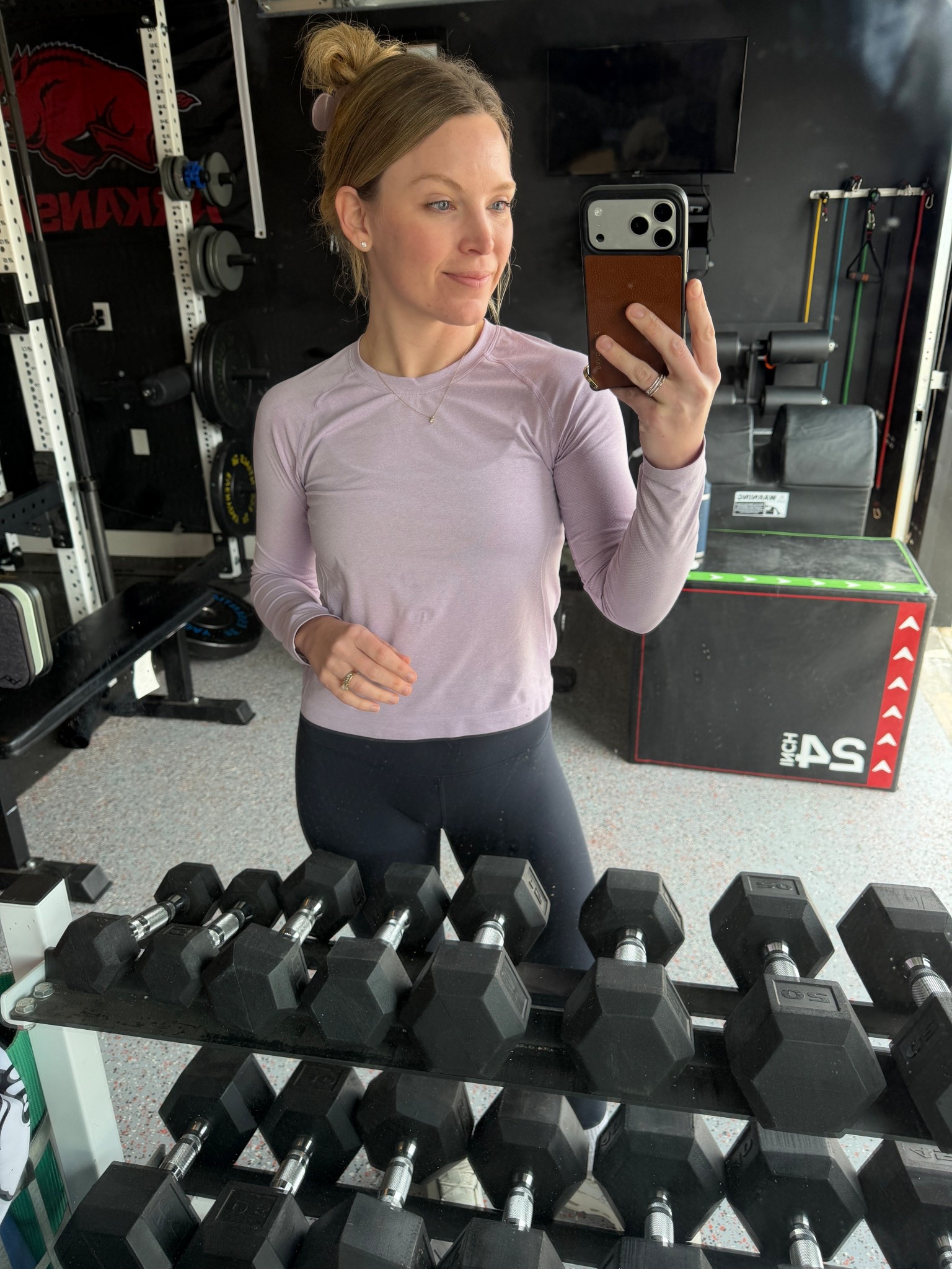 Was able to squeeze in a naptime workout! This lavender and navy color combo is one of my faves! 

#LTKfitnessgoals #LTKmomlife #LTKActive