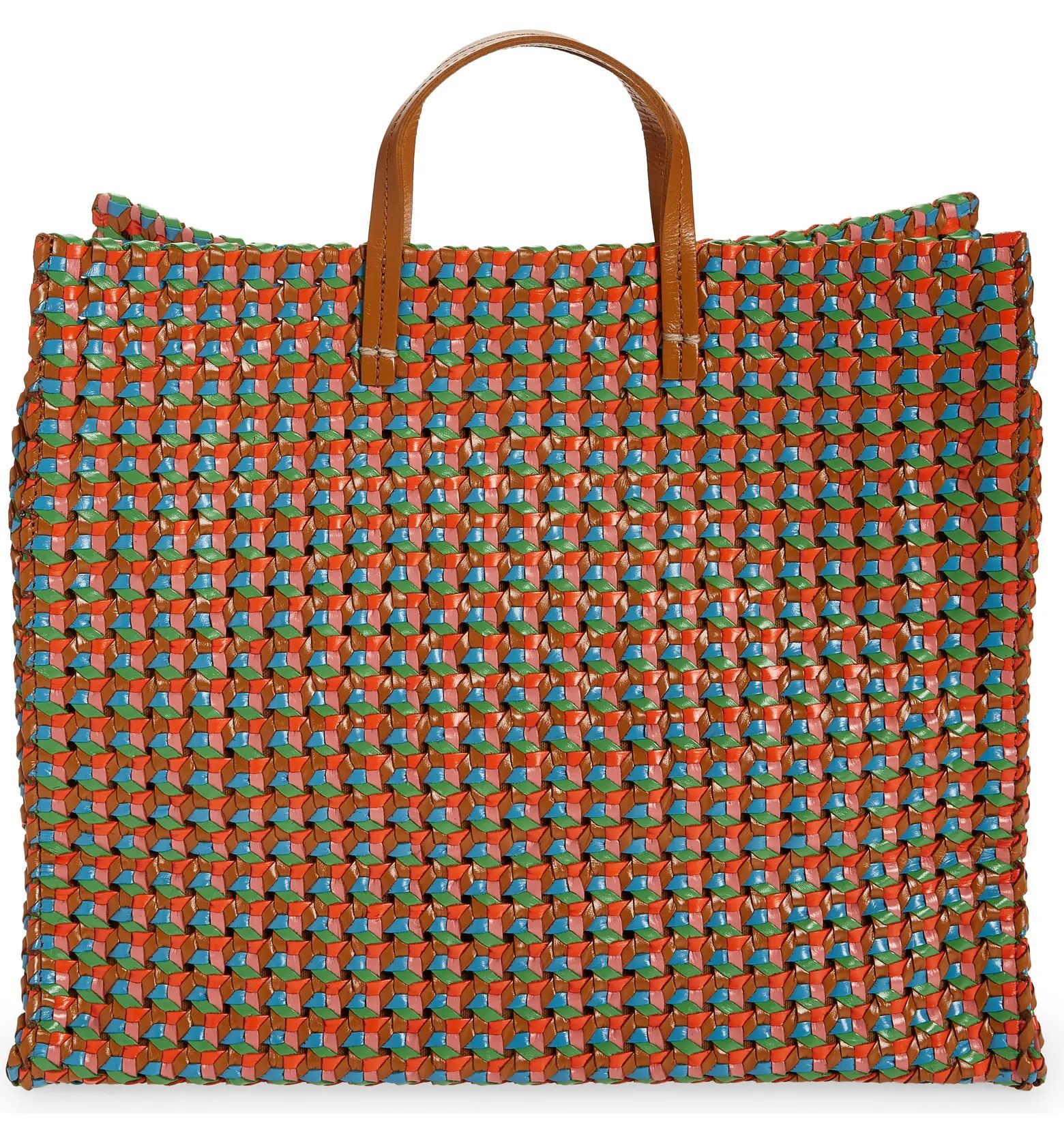 Clare V. Simple Woven Leather Tote | Nordstrom | Nordstrom