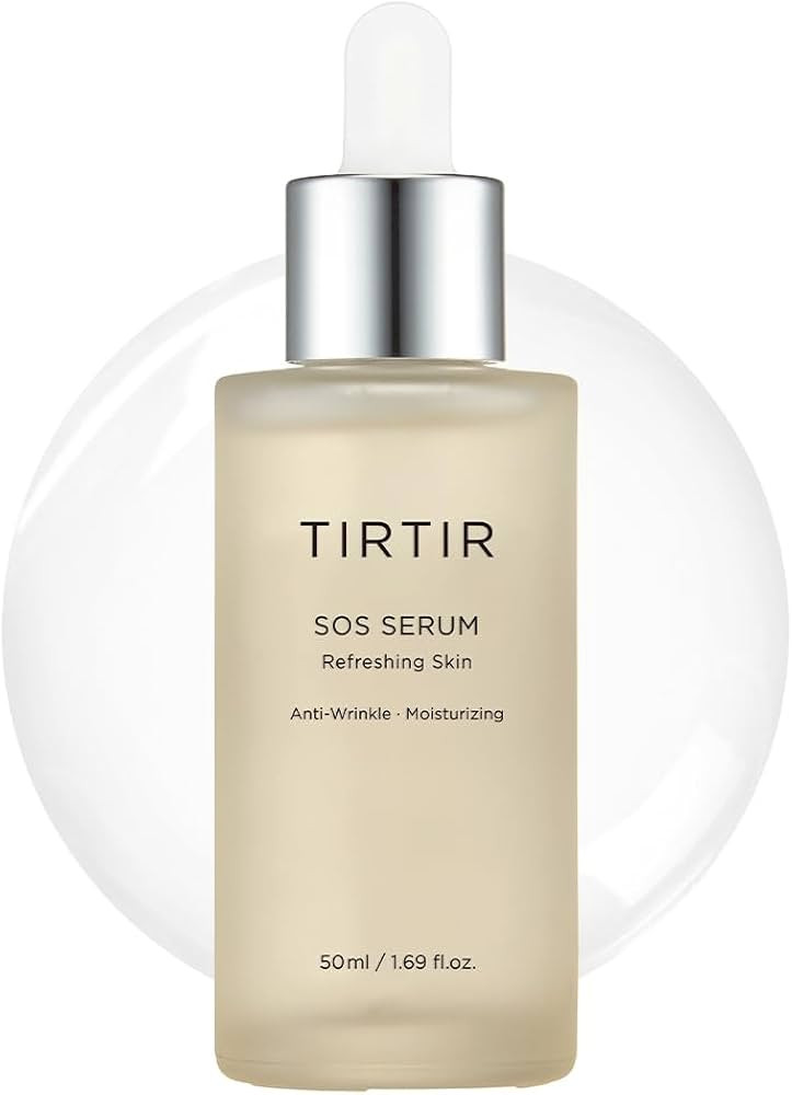 TIRTIR SOS Serum - Radiant Glow Boosting Face Serum - Plumping, Anti Aging, Hydrating - Visibly S... | Amazon (US)