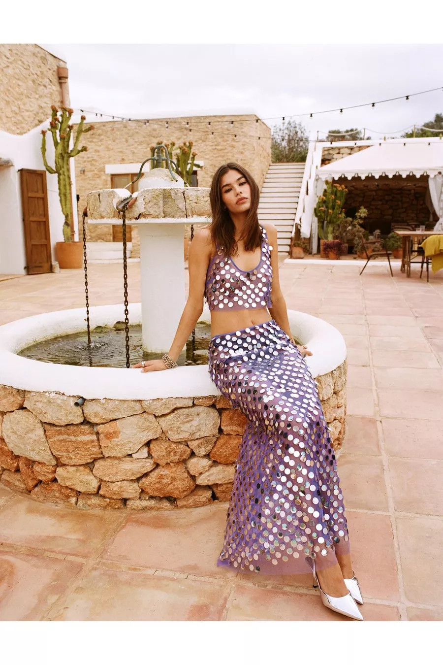 Mesh Embellished Sheer Maxi Skirt | Nasty Gal US