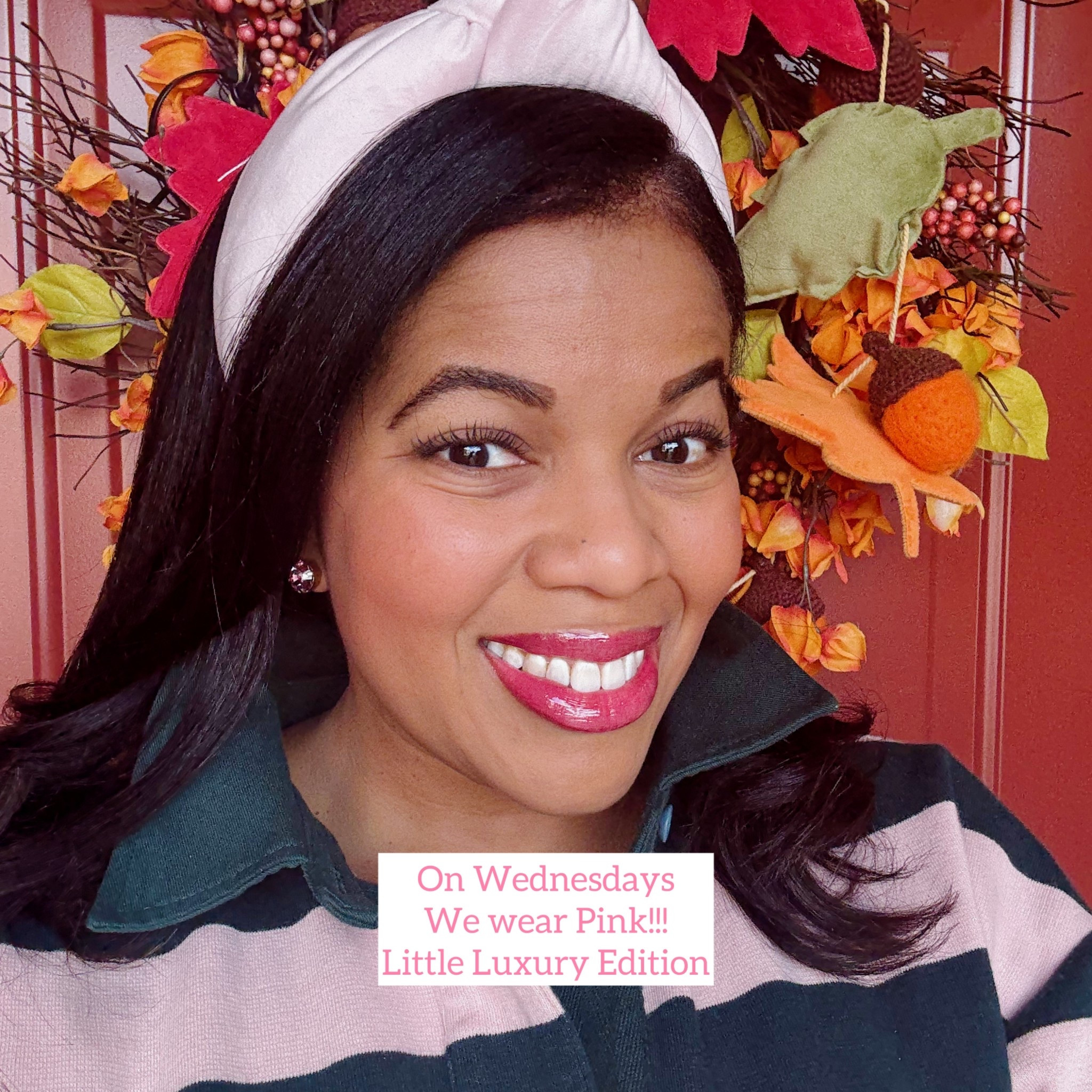 On Wednesdays we wear pink! So I had to do a pink edition of my little luxury series! Little luxe gifts under $100 that make great gifts for you or someone else and both of today’s gifts are under $50!  I’m featuring a beautiful pink headband by Lele Sadoughi and pretty pink earrings from Loren hope that are $38. Which one is your favorite????

#LTKFindsUnder100 #LTKGiftGuide #LTKFindsUnder50