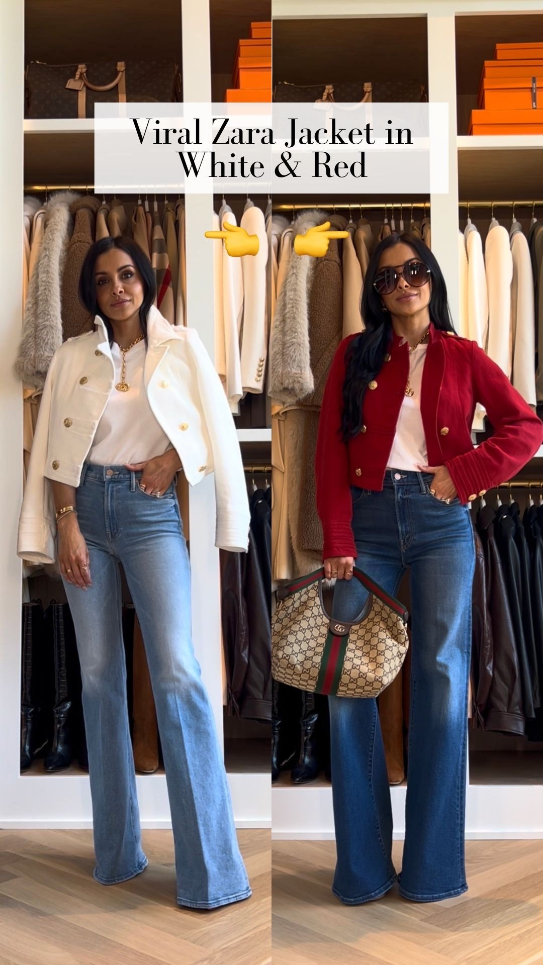 Zara new arrivals 
Wearing an XS in jackets
Mother denim wearing a 24

#LTKootd #LTKOver40 #LTKgrwm