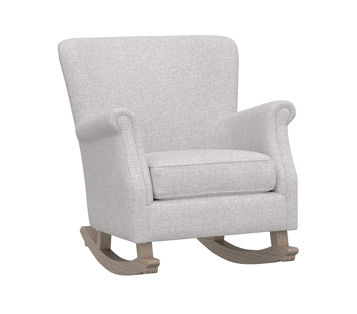 Minna Small Spaces Rocking Chair & Ottoman | Pottery Barn Kids