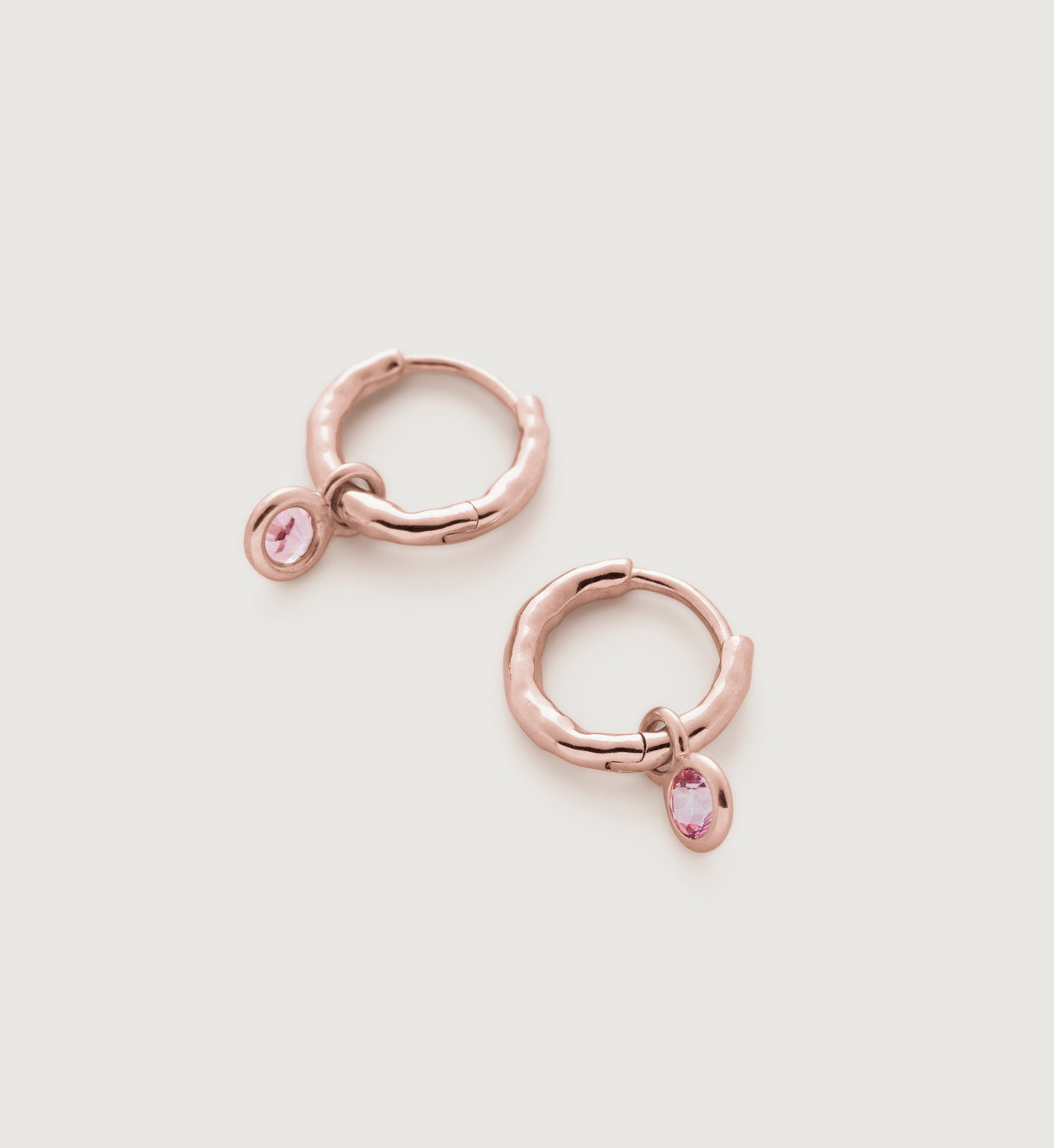Mini Gem Huggie Earrings | Monica Vinader (Global)