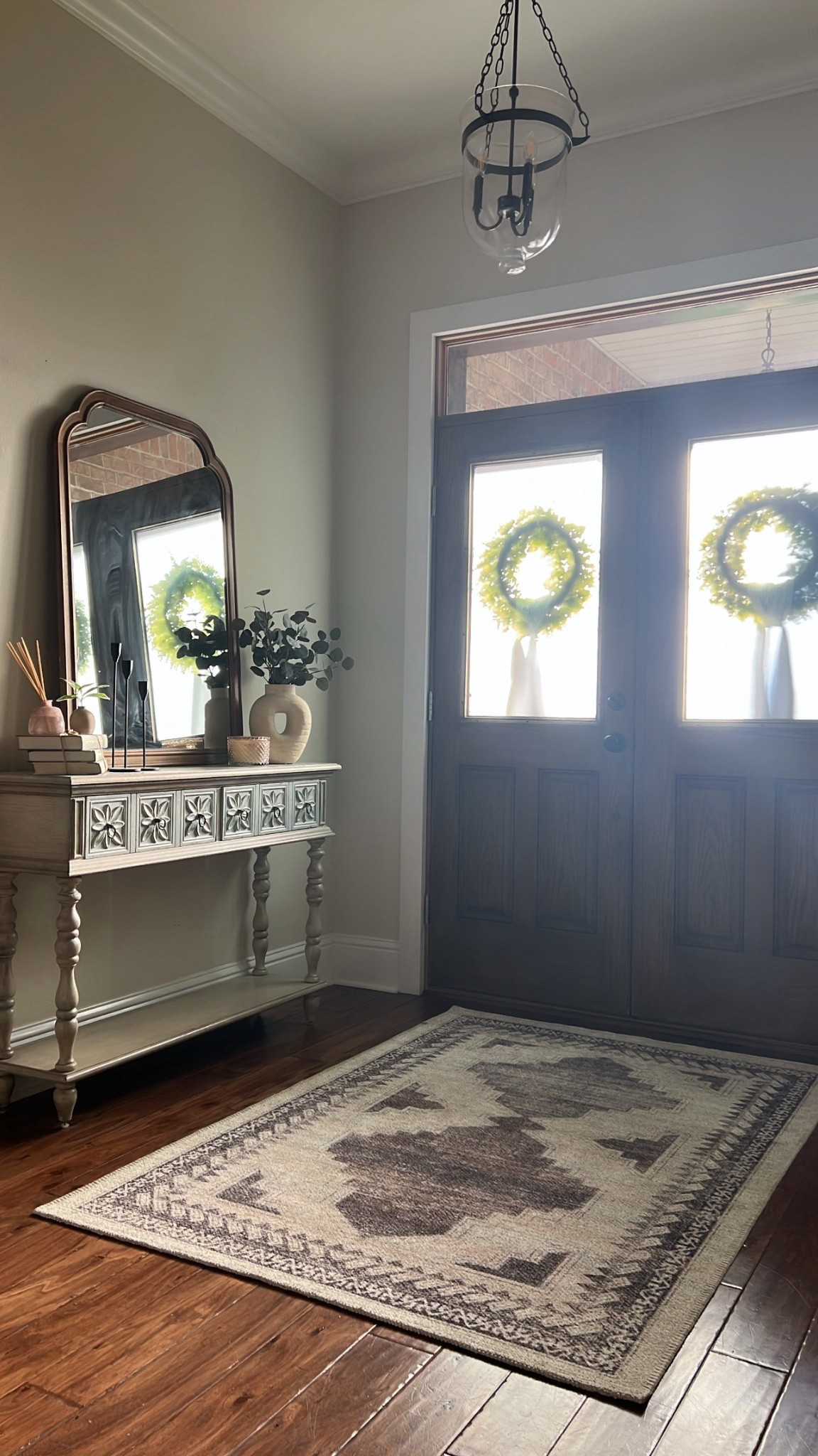 Privacy + natural light 🤝 this granted glass film is perfect if you have doors or windows you don’t want to cover because you want the light but also need a little privacy!! Super easy to apply too 😜 

#LTKHome