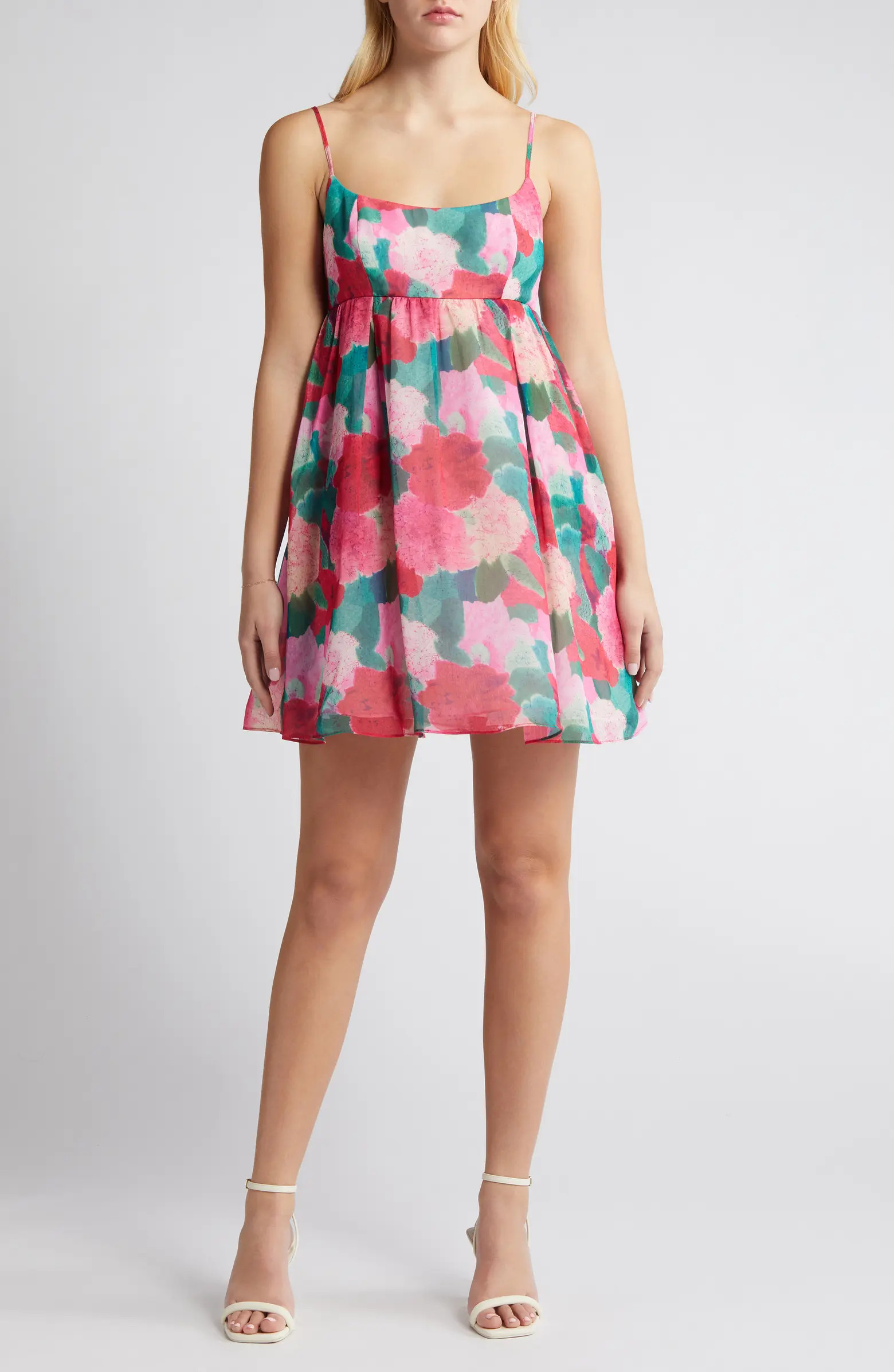 Chelsea28 Floral Babydoll Dress | Nordstrom | Nordstrom