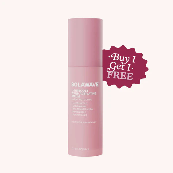 Light Therapy Boosting Wand Activating Serum | Solawave