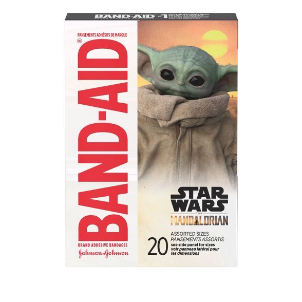 Band-Aid Mandalorian Adhesive Bandages - 20ct | Target