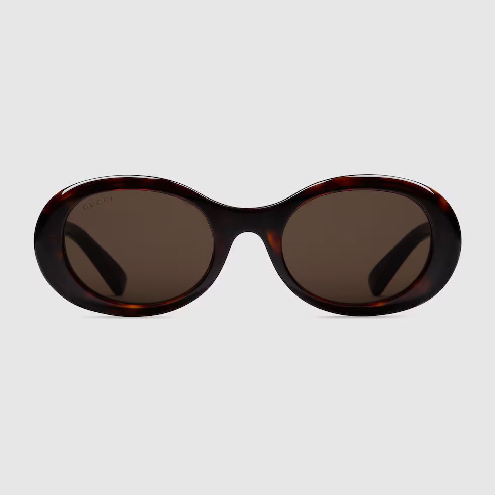 Oval-shaped sunglasses | Gucci (US)