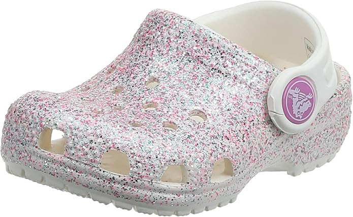 Crocs Kids' Classic Glitter Clog | Amazon (US)