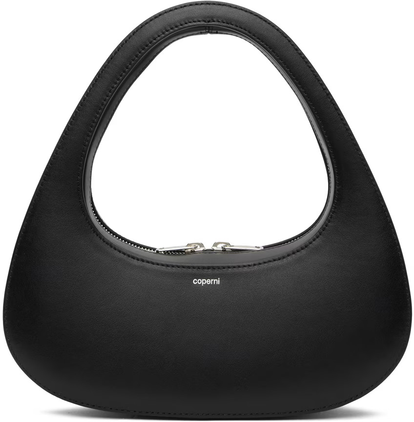 Coperni - Black Baguette Swipe Bag | SSENSE