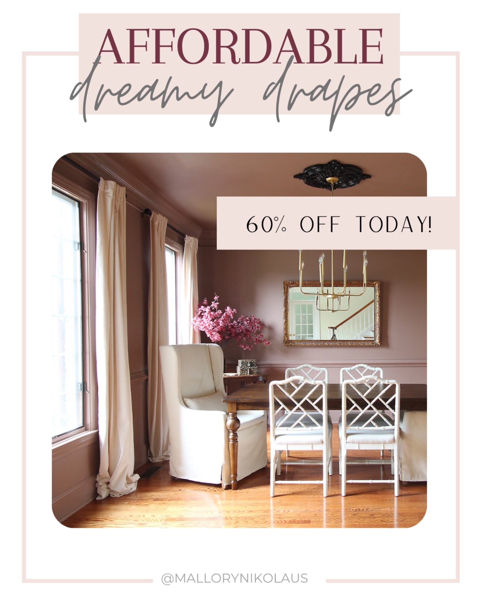 My favorite luxury drapes from Amazon look amazing in any room! So many colors available!

#LTKhome #LTKCyberweek #LTKSeasonal