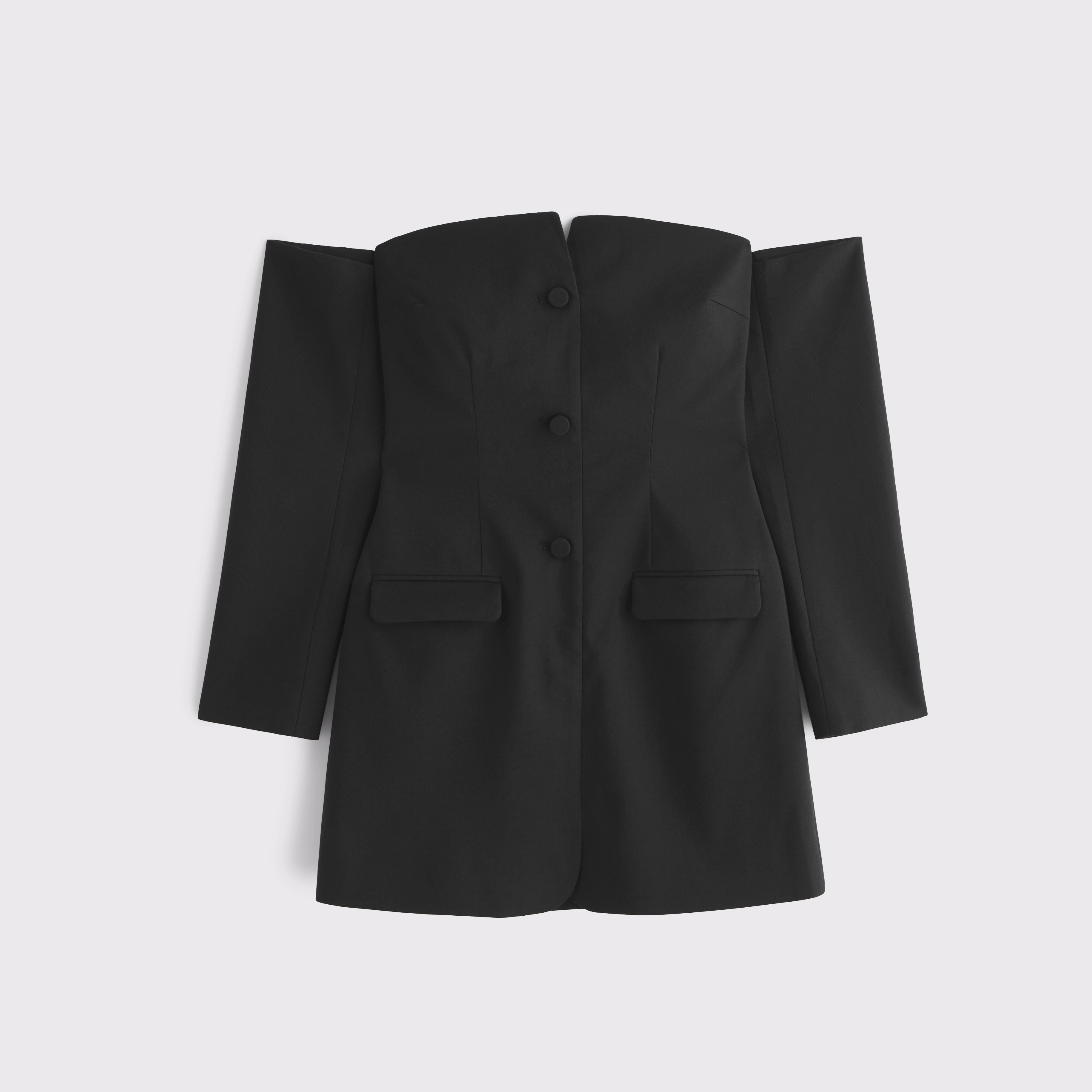 The A&F Mara Off-The-Shoulder Mini Dress | Abercrombie & Fitch (US)