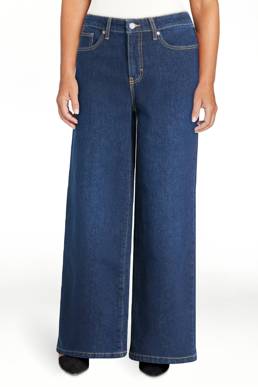 Free Assembly Women's Mid Rise Full Length Bootcut Jeans, 32" Inseam, Sizes 0-20 | Walmart (US)
