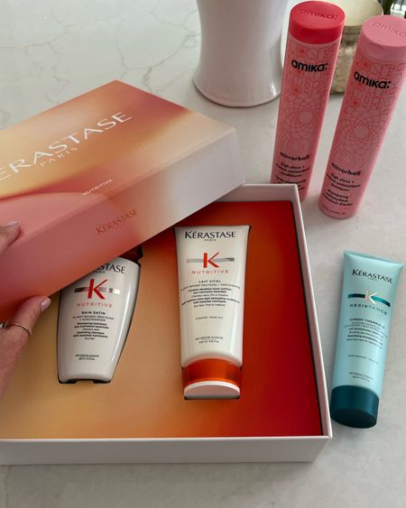 I usually alternate between Kerastase and Olaplex. My hairstylist told me that using the same shampoo everyday can cause buildup of product on hair and scalp. This can make the hair look dull, greasy, and weighed down. Rotating shampoos can help prevent that. 

Amika is trending on TikTok and my tween really wanted to try it. 

#LTKbeauty #LTKGiftGuide #LTKfamily