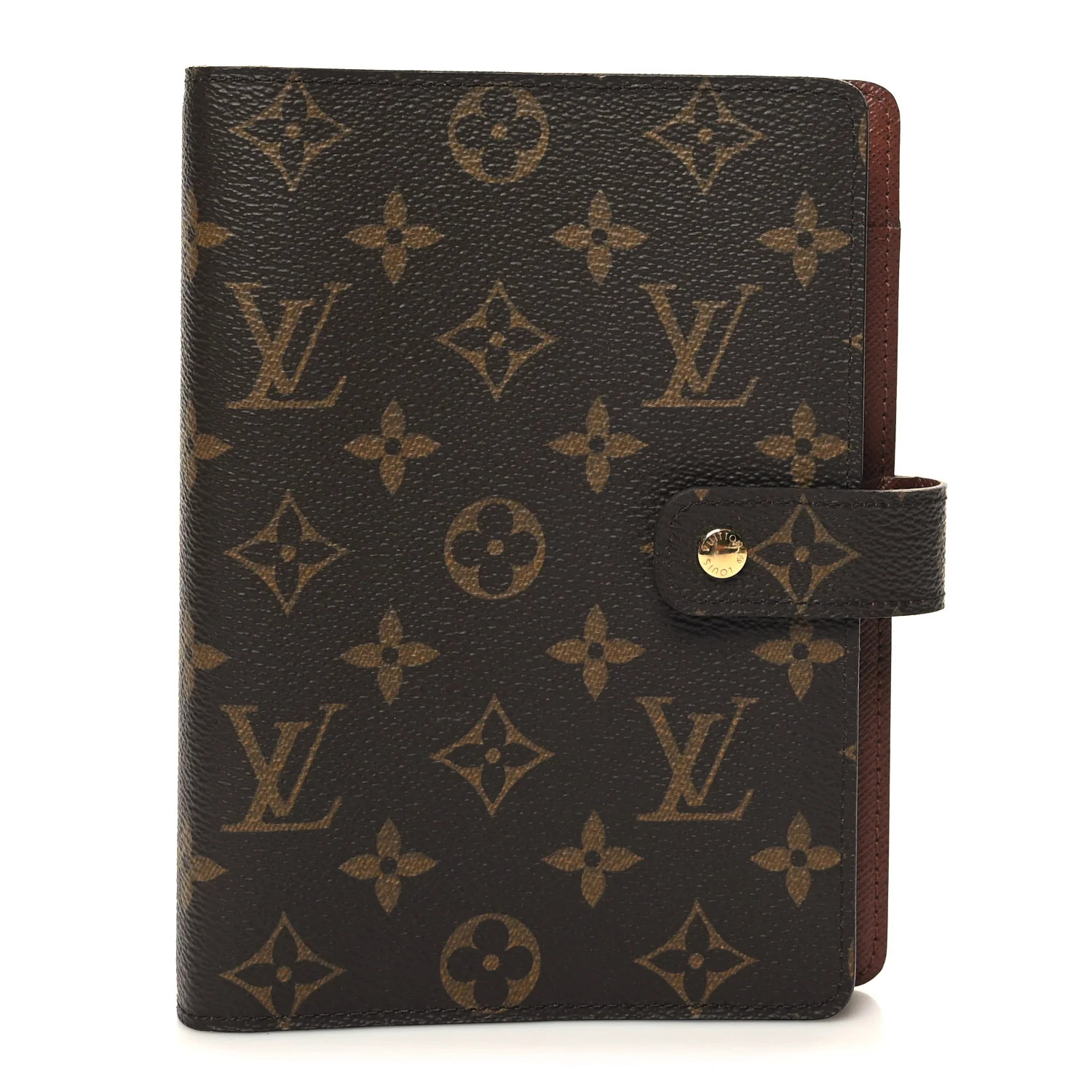 Monogram Medium Ring Agenda Cover | FASHIONPHILE (US)