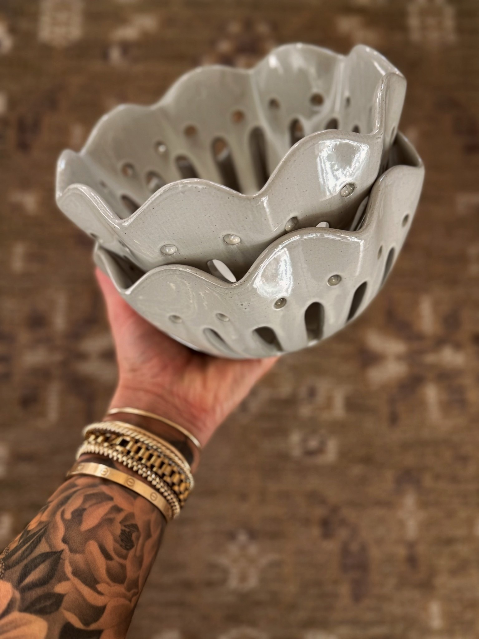 I found these adorable scalloped berry bowls! Perfect for hosting or storing your fruits! #home #kitchen #berrybowls #target 

#LTKHome #LTKActive #LTKU