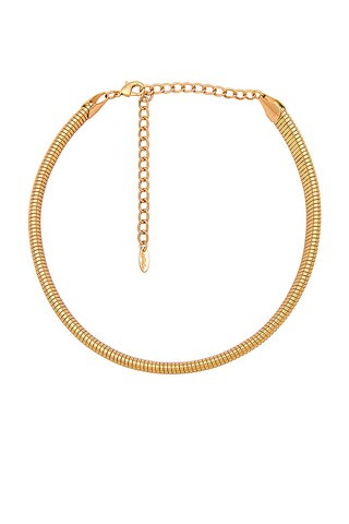 Ettika Coil Choker Necklace in Gold from Revolve.com | Revolve Clothing (Global)