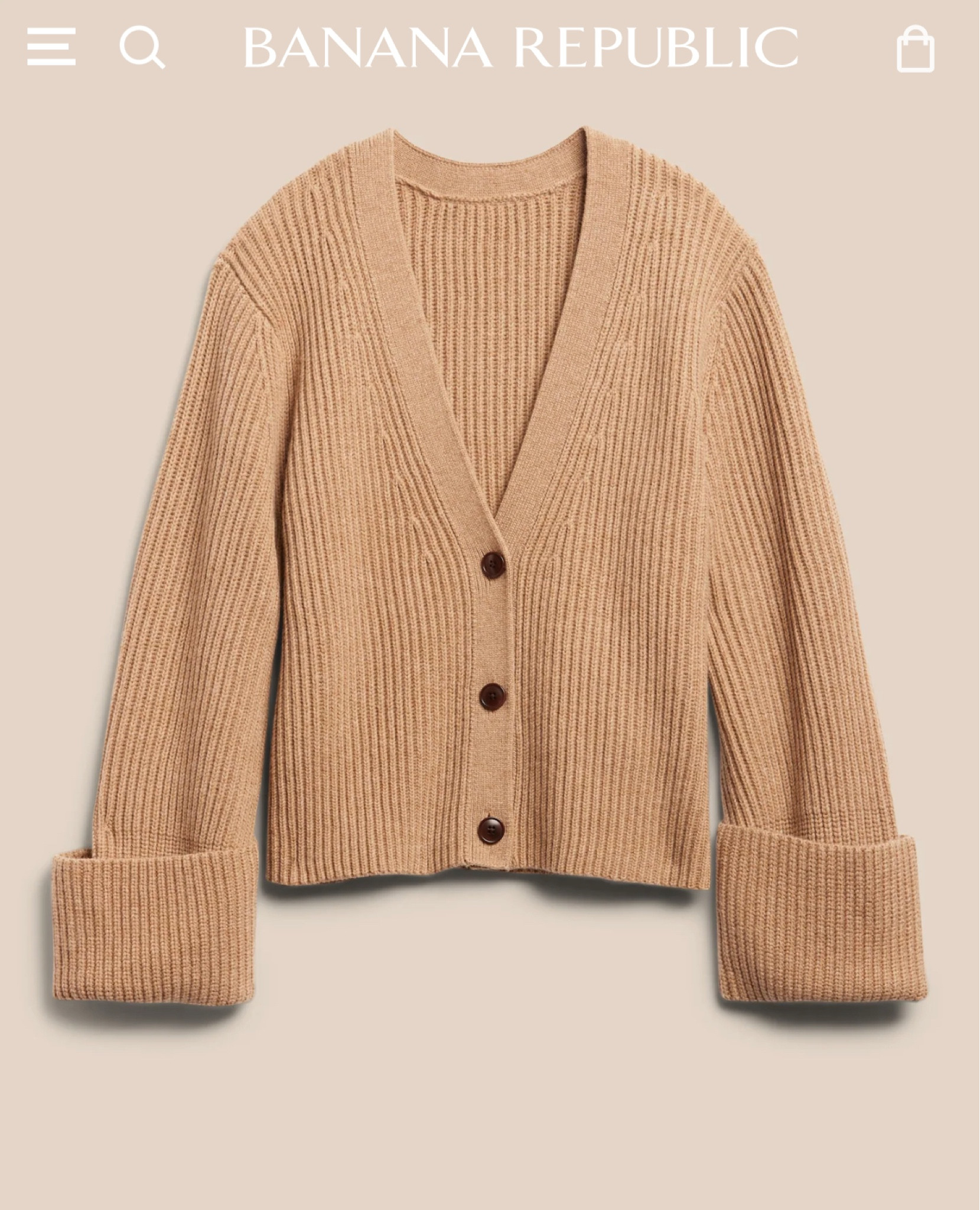 Talia Merino-Cashmere Cardigan curated on LTK