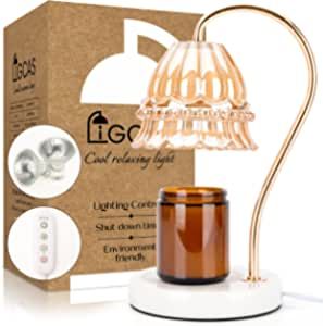 Amazon.com: Candle Warmer Lamp with Timer for Scented Jar & Votive Candles w/3 Timer Settings Lig... | Amazon (US)