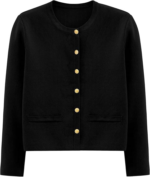 PRETTYGARDEN Women's 2024 Winter Cardigan Sweaters Button Down Open Front Long Sleeve Knit Cardig... | Amazon (US)