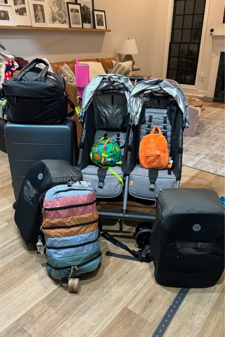 Packed and ready to go! Traveling with two young kids is tough especially when I’m alone. Here is what my final pack looks like the night before we fly out. Traveling with kids, kid travel, airplane travel, stroller, luggage, plane travel

#LTKtravel #LTKkids #LTKfamily
