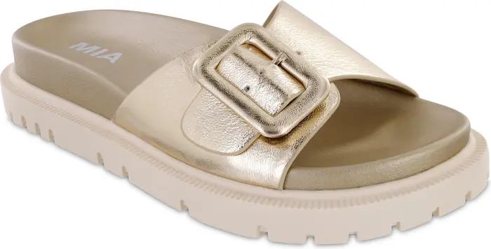 MIA Gya Waterproof Platform Slide Sandal (Women) | Nordstrom | Nordstrom