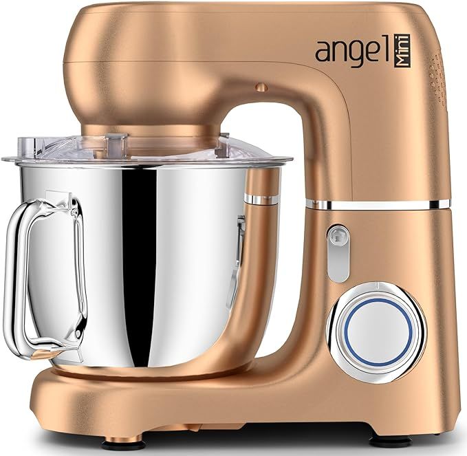 Mini Angel Stand Mixer,10-Speed 5.5QT Kitchen Electric Mixer with DIY Color Stickers,Tilt-Head Fo... | Amazon (US)