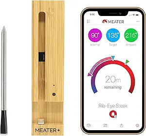 MEATER Plus: Premium Wireless Smart Meat Thermometer with Bluetooth | for BBQ, Oven, Grill, Kitch... | Amazon (US)