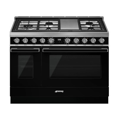 Smeg Portofino Dual-Fuel Range, 48" | Williams-Sonoma