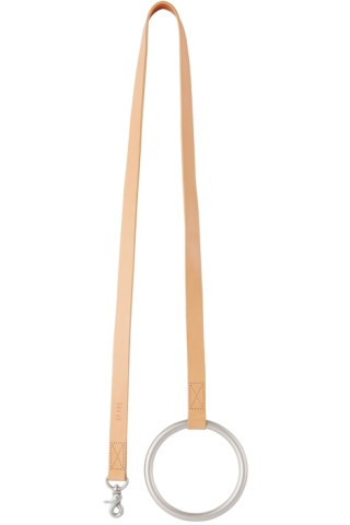 Tan Lumi Leash | SSENSE