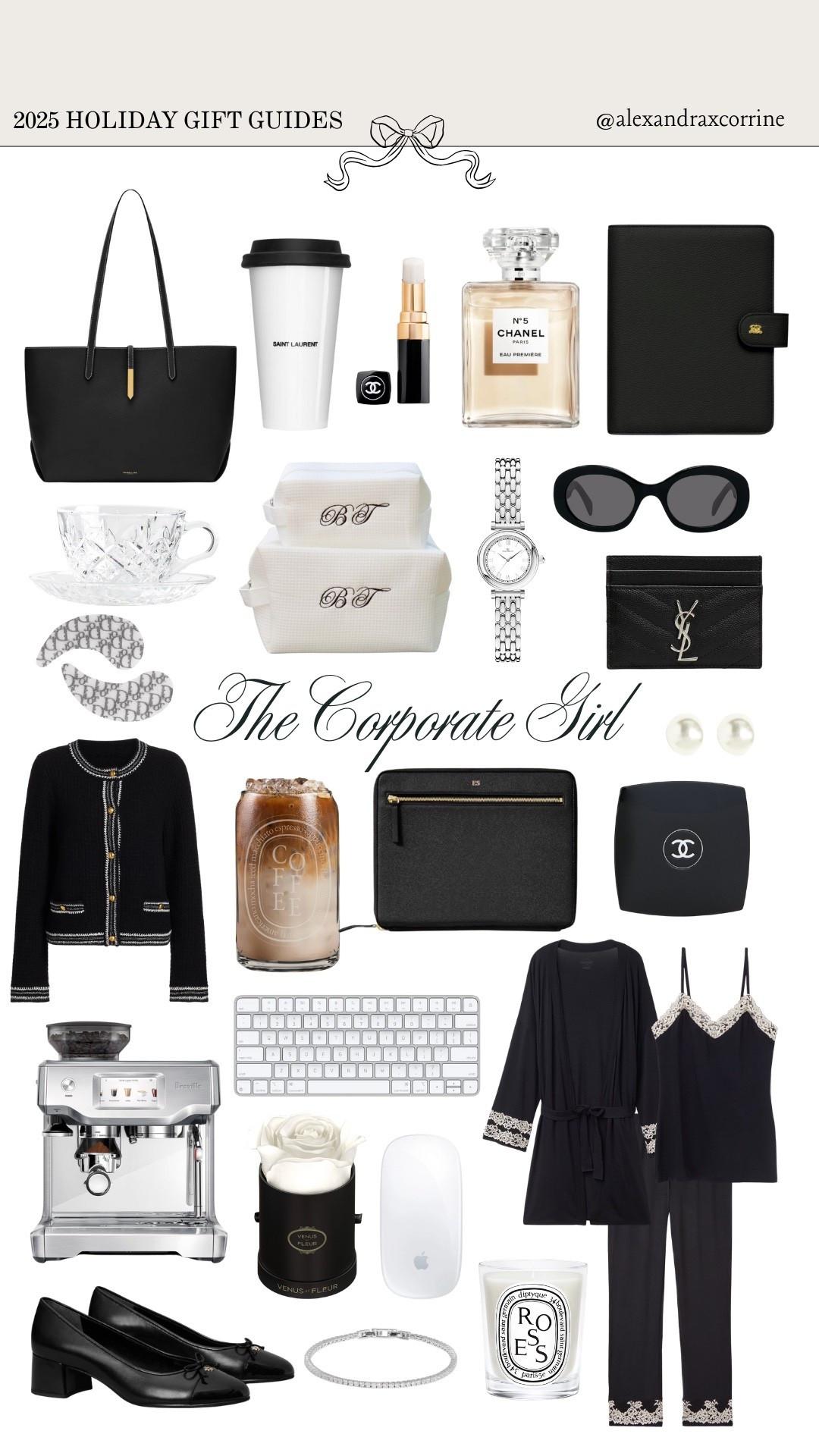 The 2025 holiday gift guides curated by Alexandra Corrine: For the corporate girl ☕️ 

Gift guide, holiday, Christmas gift ideas, gift ideas, wishlist, present, gift inspiration, holiday shopping, corporate, boss babe, classic chic girl

#LTKGiftGuide #LTKHoliday