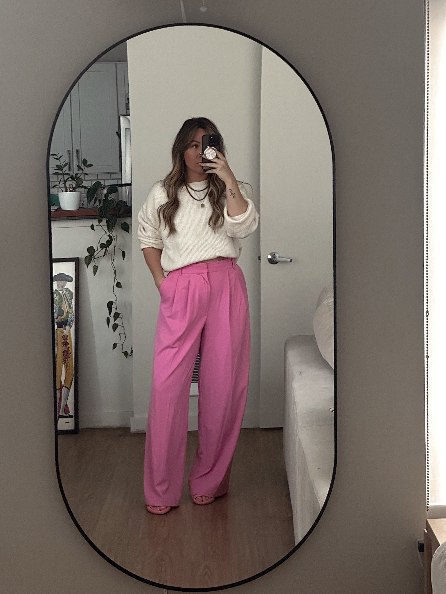 sweater and tee - h&m
pants - zara
heels - camper

#LTKWorkwear #LTKFindsUnder100 #LTKFallSale