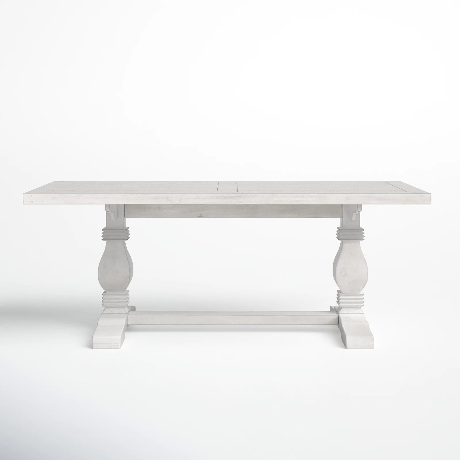 Kinston 78" Solid Wood Trestle Dining Table | Wayfair North America