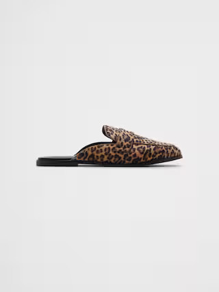 Vegan Leather Loafer Mule | Banana Republic Factory