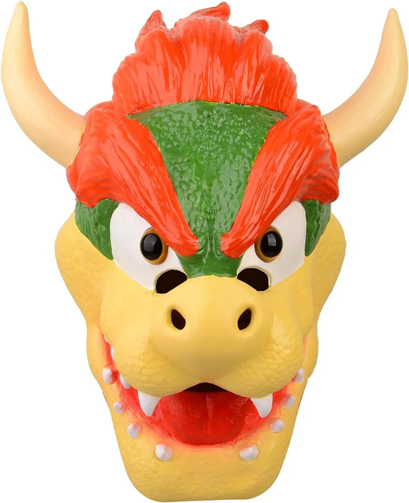 Halloween Koopa Latex Mask,Party Cosplay Funny Monster Villain Costume Mask | Amazon (US)