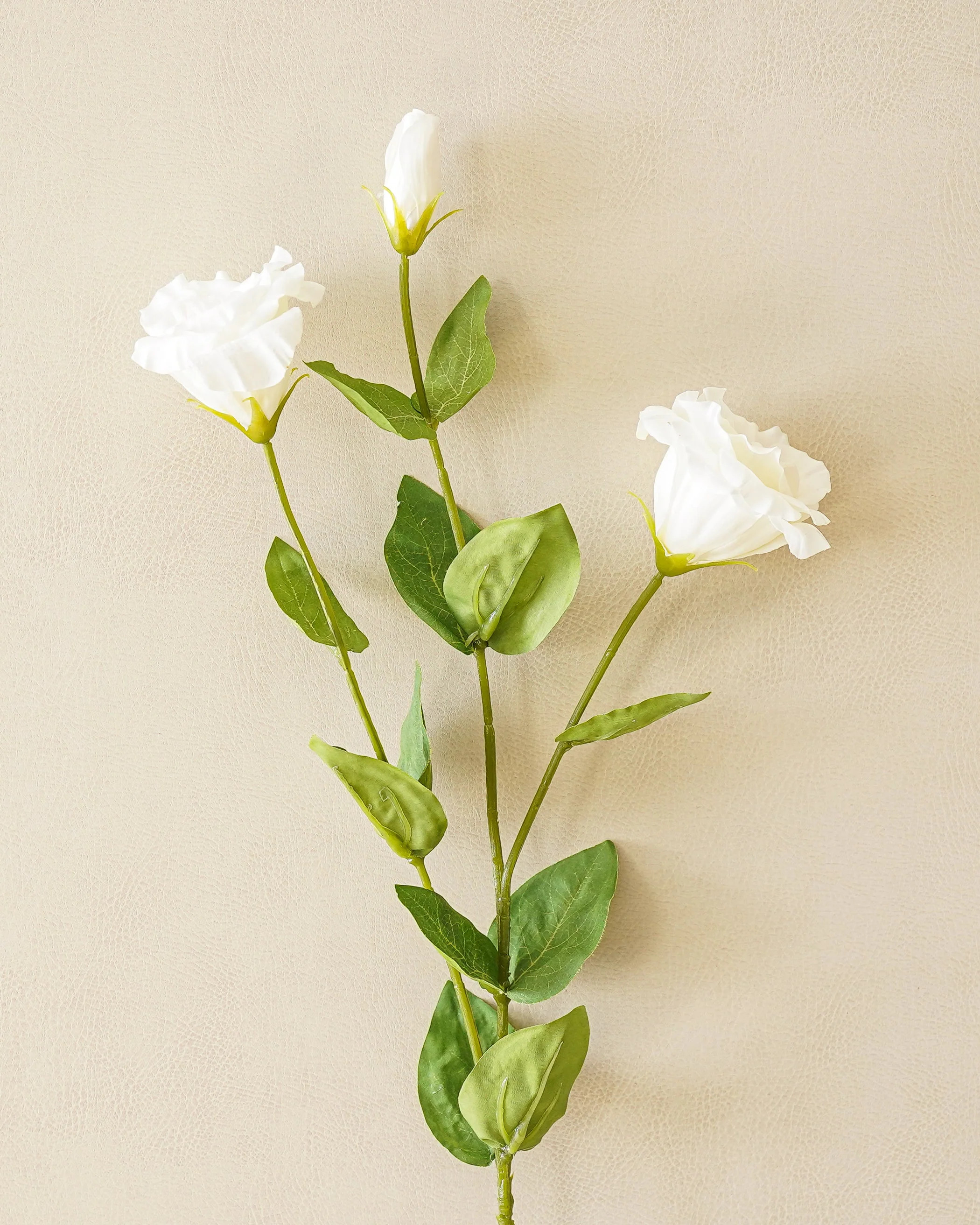 Real Touch Rose Stem | White | MJHome