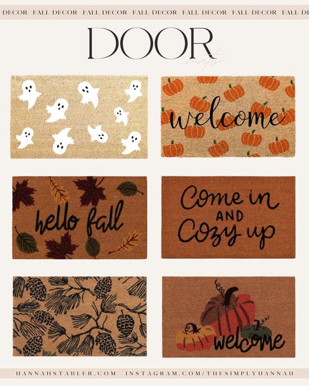Fall Decor: Door Mats!

Target home decor
Home accents
Door mat
Bookends
Coffee table
Coffee table books
Home accents
Vases
Wicker vase
Home accessories
Home decor for less
Affordable home decor
Living room decor
Love seat
Coffee table decor
Accent pillows
Vases
Spring home decor
Accent chairs
Barstools
Console table
Wicker furniture
Home accents
Fall home refresh

#LTKstyletip #LTKhome #LTKSeasonal