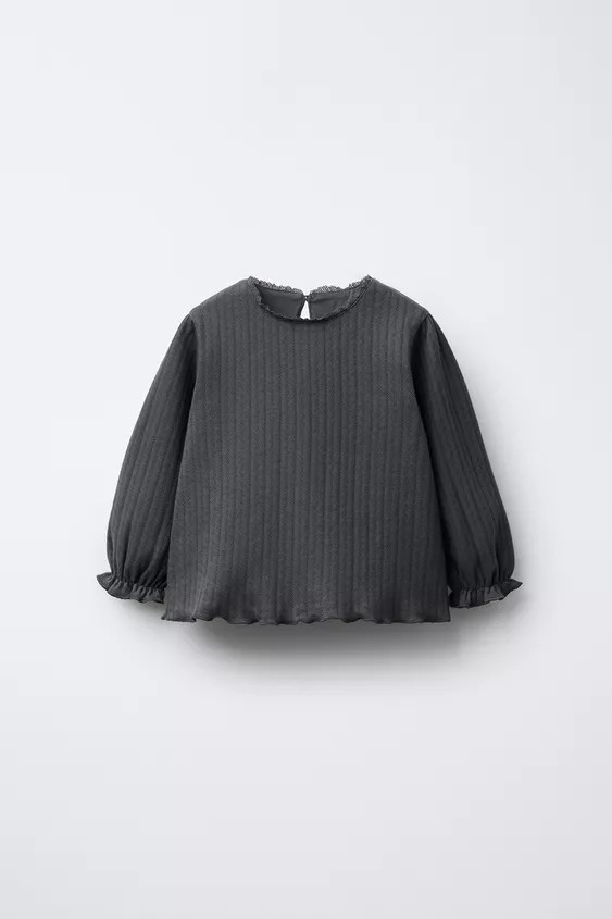POINTELLE TOP | Zara US