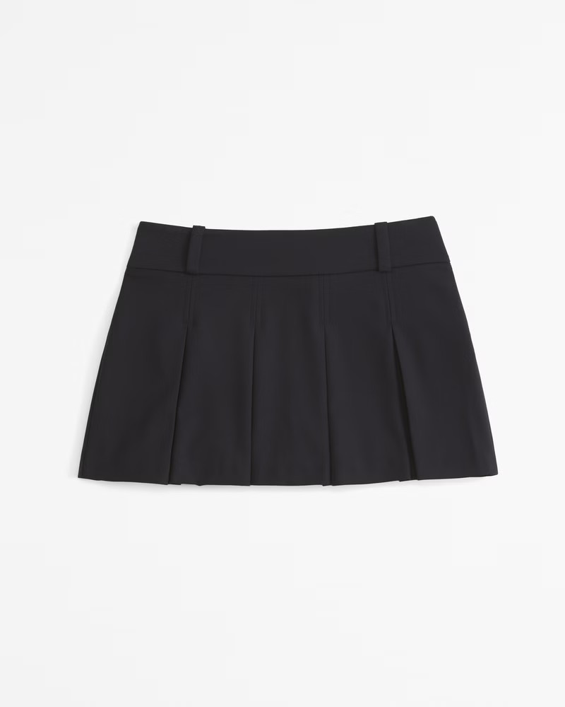 Women's Mid Rise Pleated Mini Skort | Women's 20% Off Select Styles | Abercrombie.com | Abercrombie & Fitch (US)
