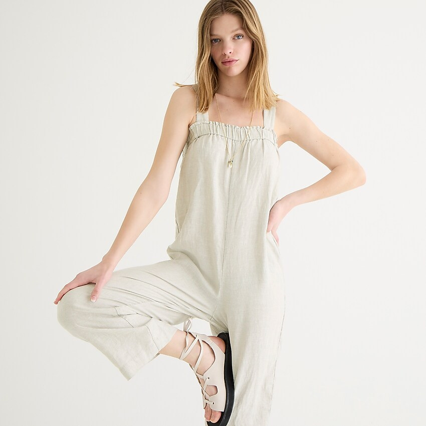 Relaxed linen jumpsuit | J. Crew US