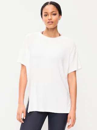 CloudMotion Short-Sleeve Tunic | Old Navy (US)
