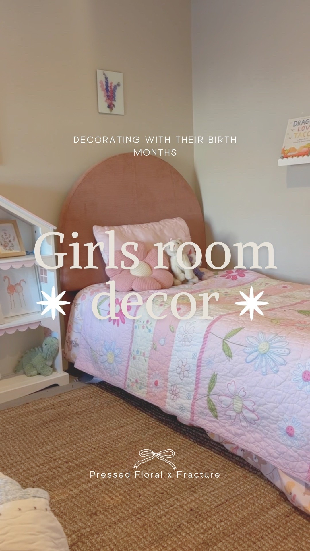 Favorite girls room decor for our two toddlers! These beds are upholstered and the color is so cute! They also come in a cream color.

#LTKHome #LTKSpringSale #LTKmomlife