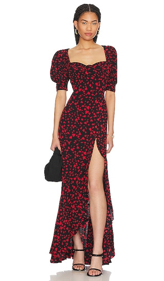 Morgan Dress in Kimmy Heart | Revolve Clothing (Global)