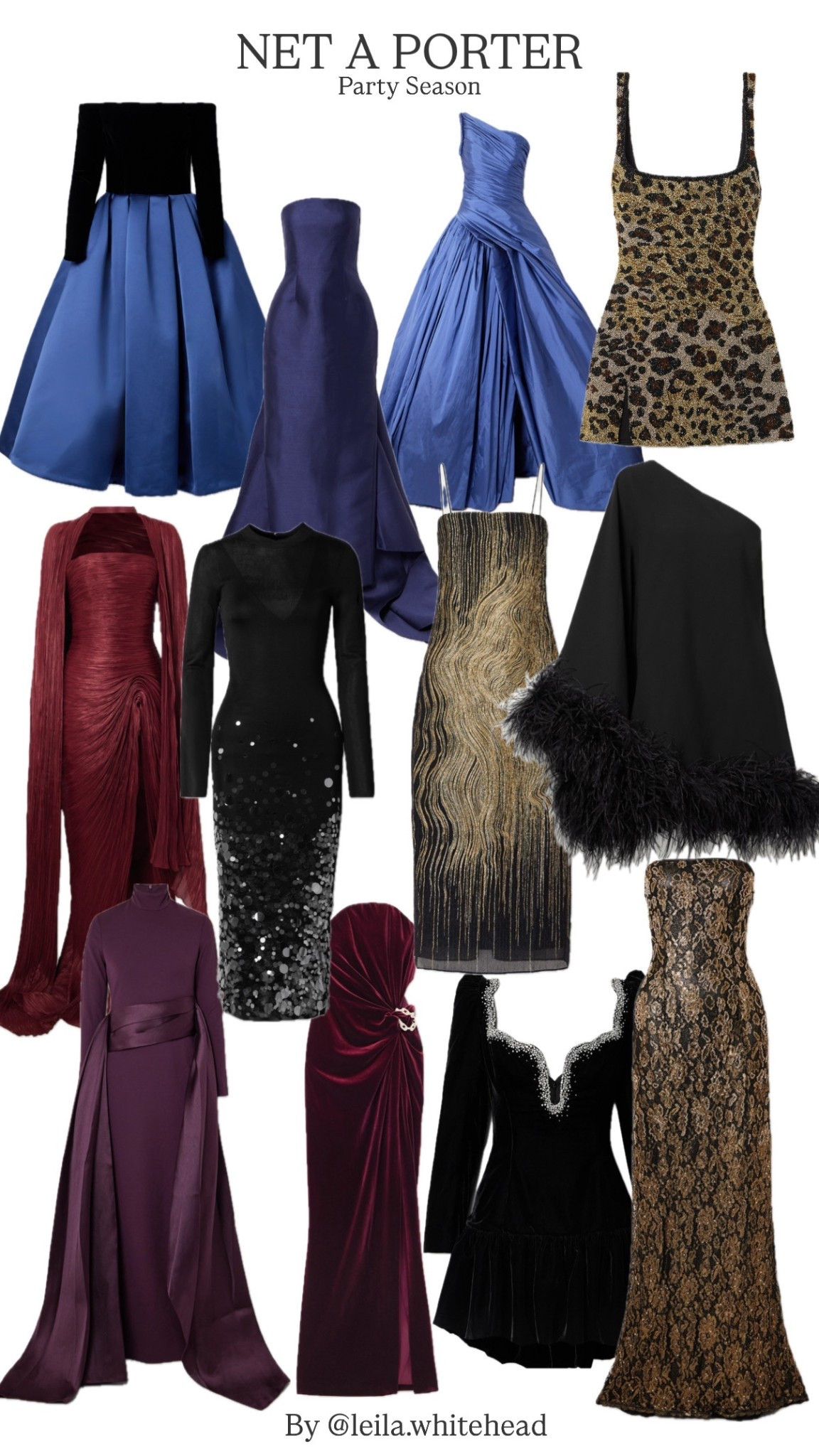 Rounding up my favourite statement gowns and party dresses for the festive season at @netaporter 
#netaporter

#LTKfestive #LTKpartywear #LTKeurope