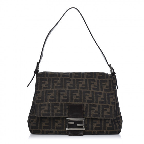FENDI Zucca Mama Baguette Tobacco | Fashionphile