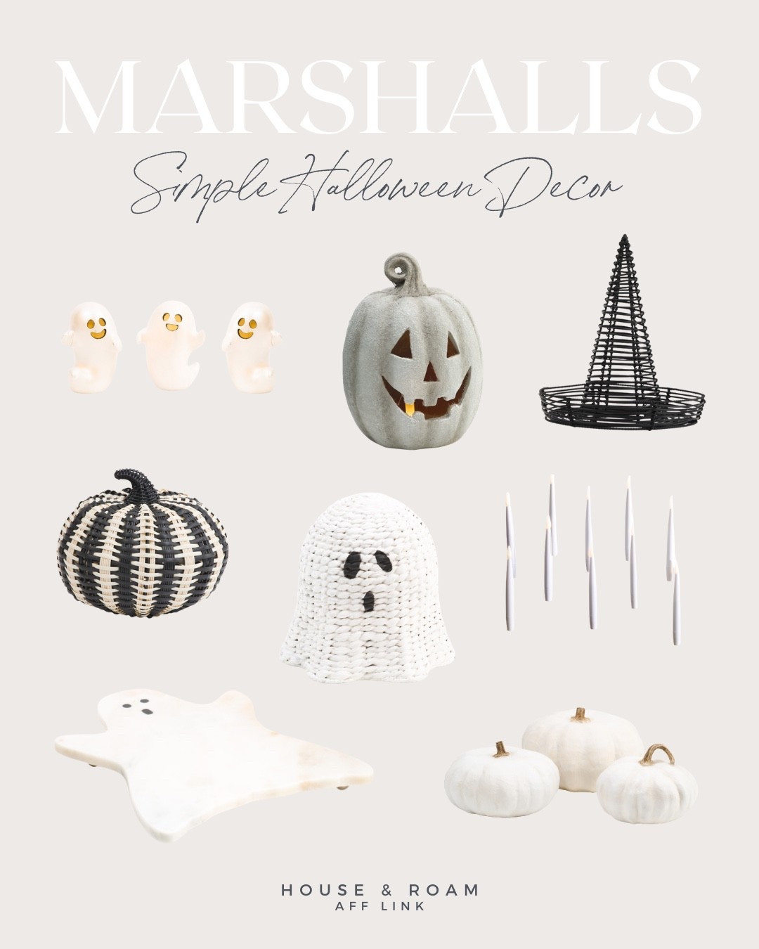 Marshalls has the cutest minimal Halloween finds right now 🎃 Simple, chic, and such a steal - grab them before they’re gone!”

#LTKHalloween #LTKTall #LTKStyleTip